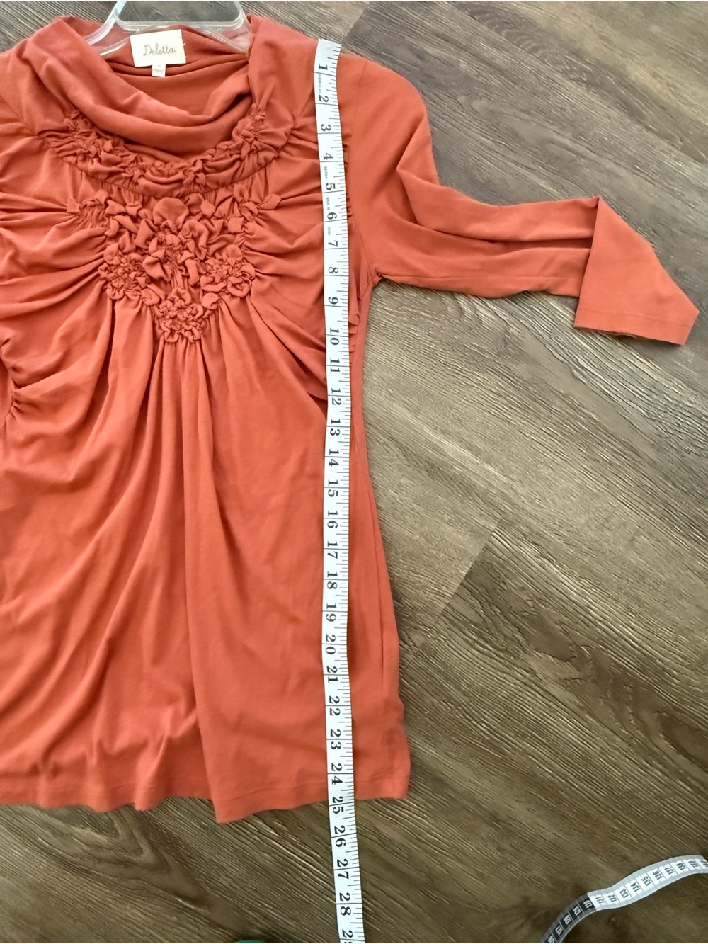 Anthropologie Deletta Gathered top - Picture 5 of 6